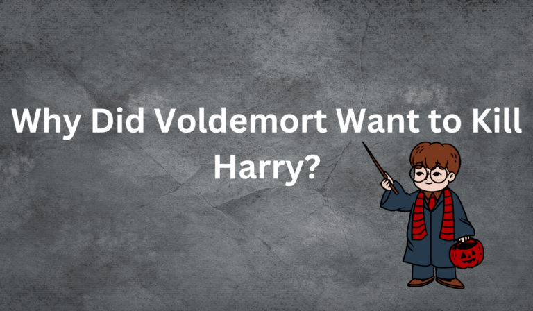 Why Did Voldemort Want to Kill Harry? [Learn More]